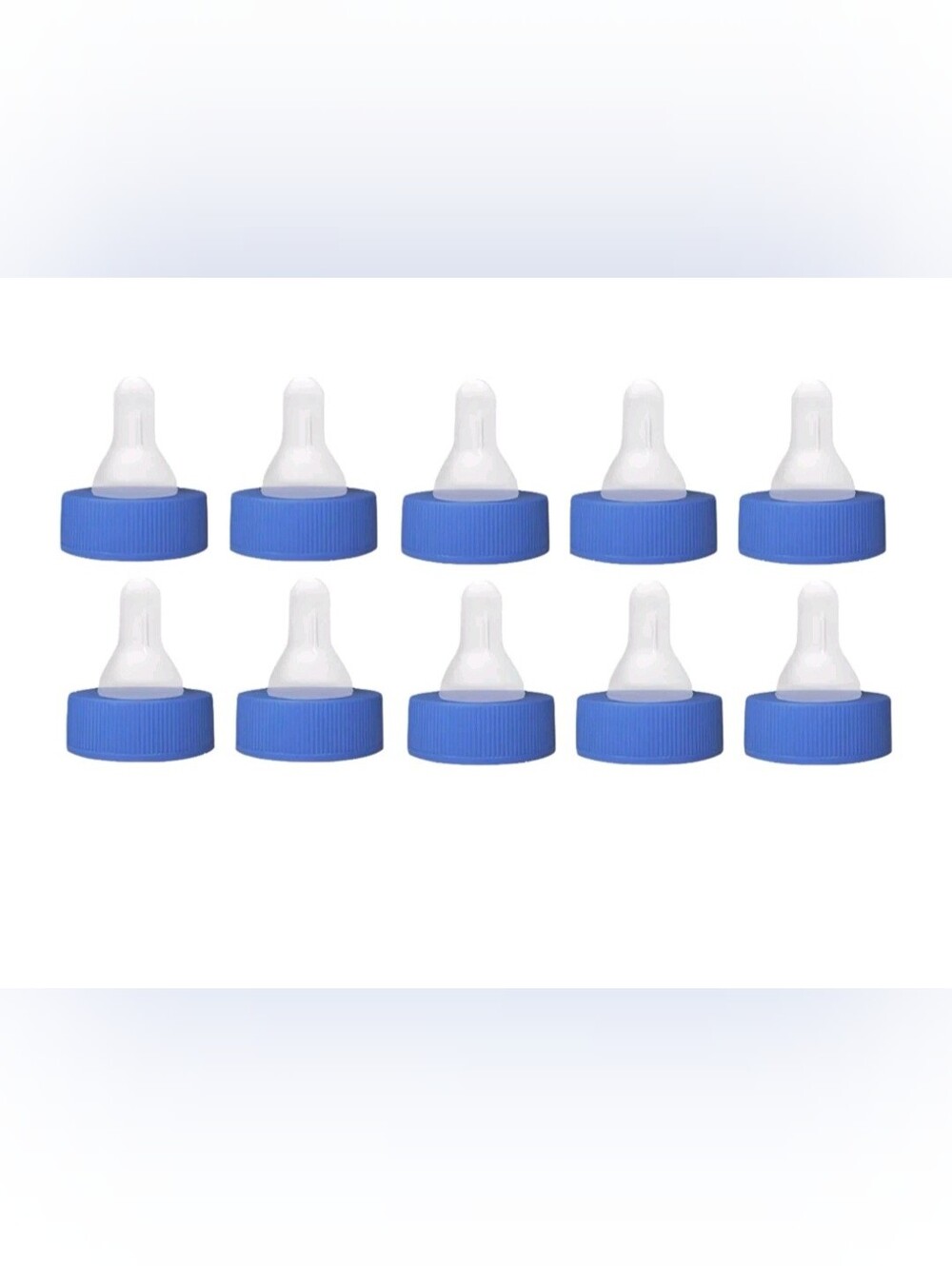 New 10/pk - Enfamil Standard Flow Soft Disposable Nipples